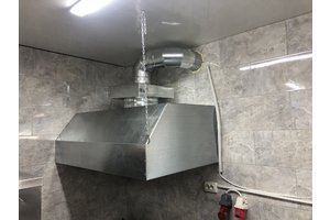 Монтаж вытяжной установки в пригороде Умань.