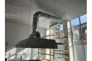 Монтаж вытяжной установки в Благовещенское