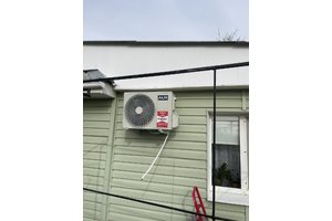 Монтаж кондиционера AUX 12QC в г. Благовещенское
