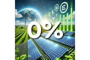 Кредит под 0% на строительство солнечной электростанции